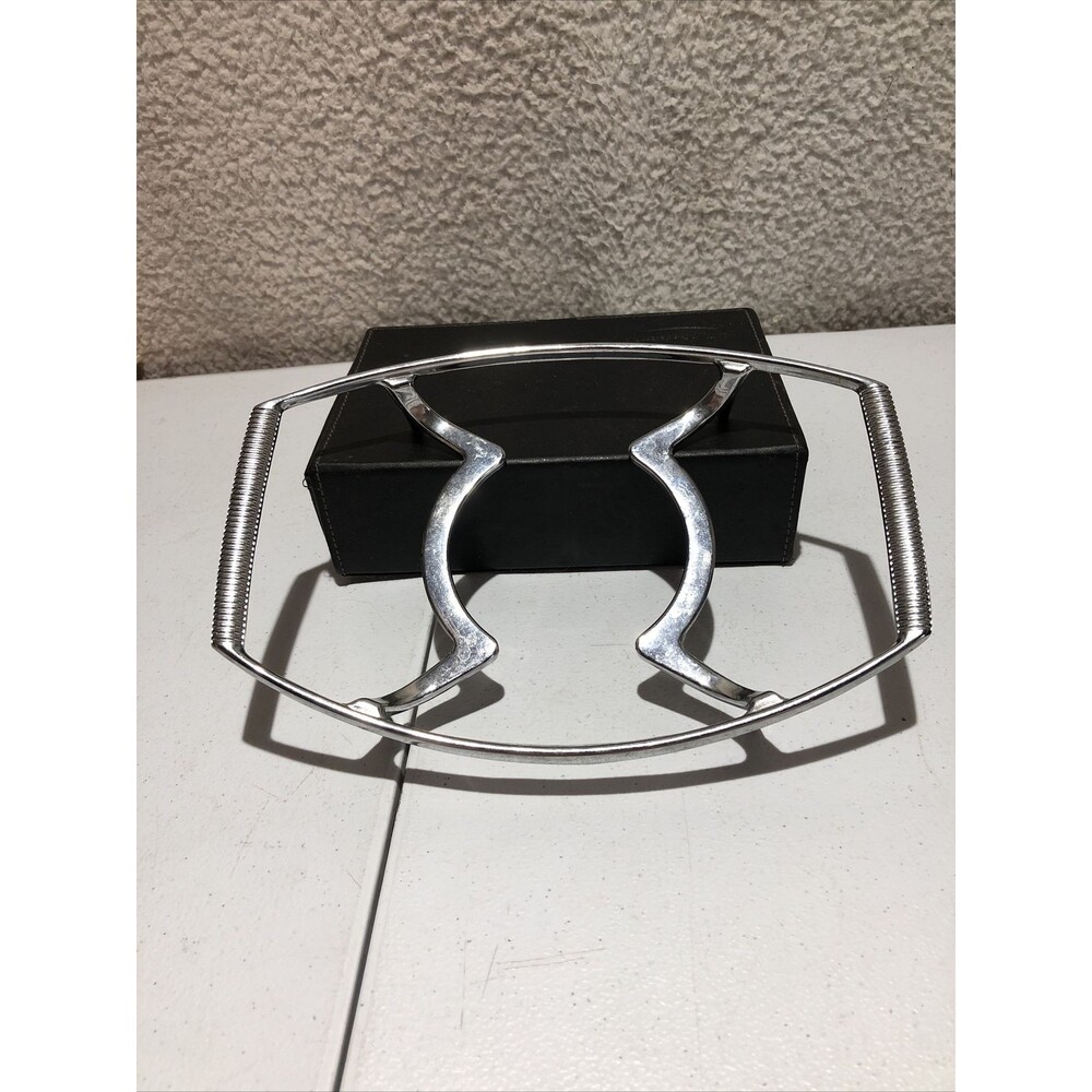 Vintage Corning Ware Casserole Cradle P-10-M-1 Trivet Hot Dish Holder Metal Rack